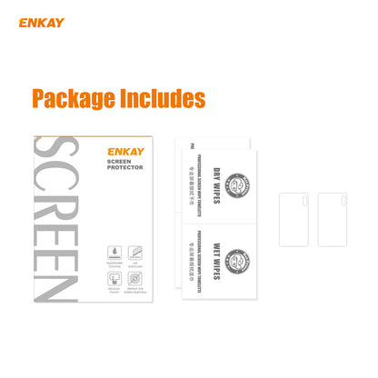 2Pcs HAT-PRINCE for Huawei P40 [0.2mm 9H 2.15D Arc Edges] Tempered Glass Back Camera Lens Guard Films