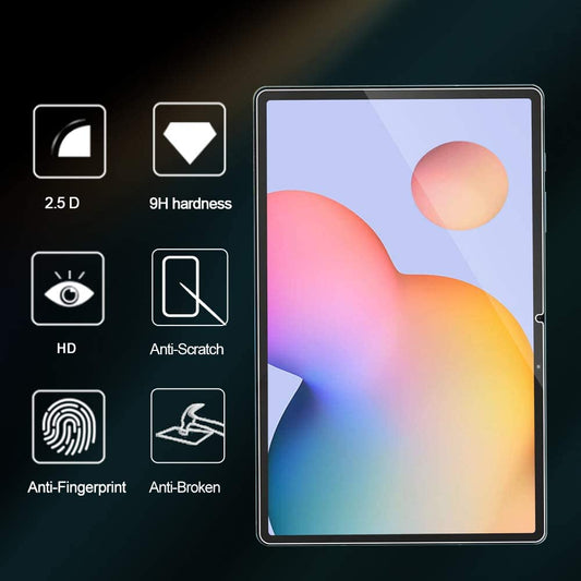 2.5D Arc Edge 9H Full Screen Coverage Tempered Glass Film for Samsung Galaxy Tab S8/Tab S7