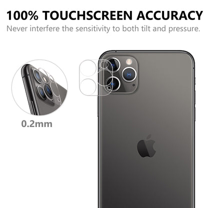 Shockproof Anti-scratch Ultra Clear AGC Tempered Glass Camera Lens Protector Film for iPhone 12 Pro Max 6.7-inch