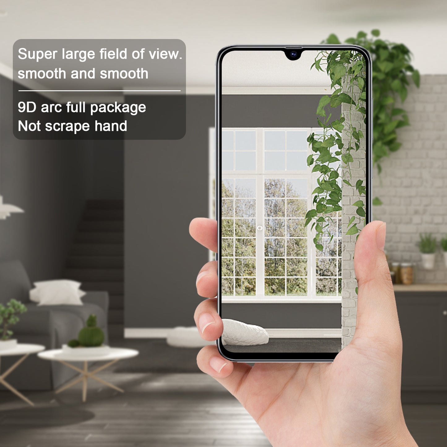 9D Full Covering Tempered Glass Screen Protector for Samsung Galaxy A70