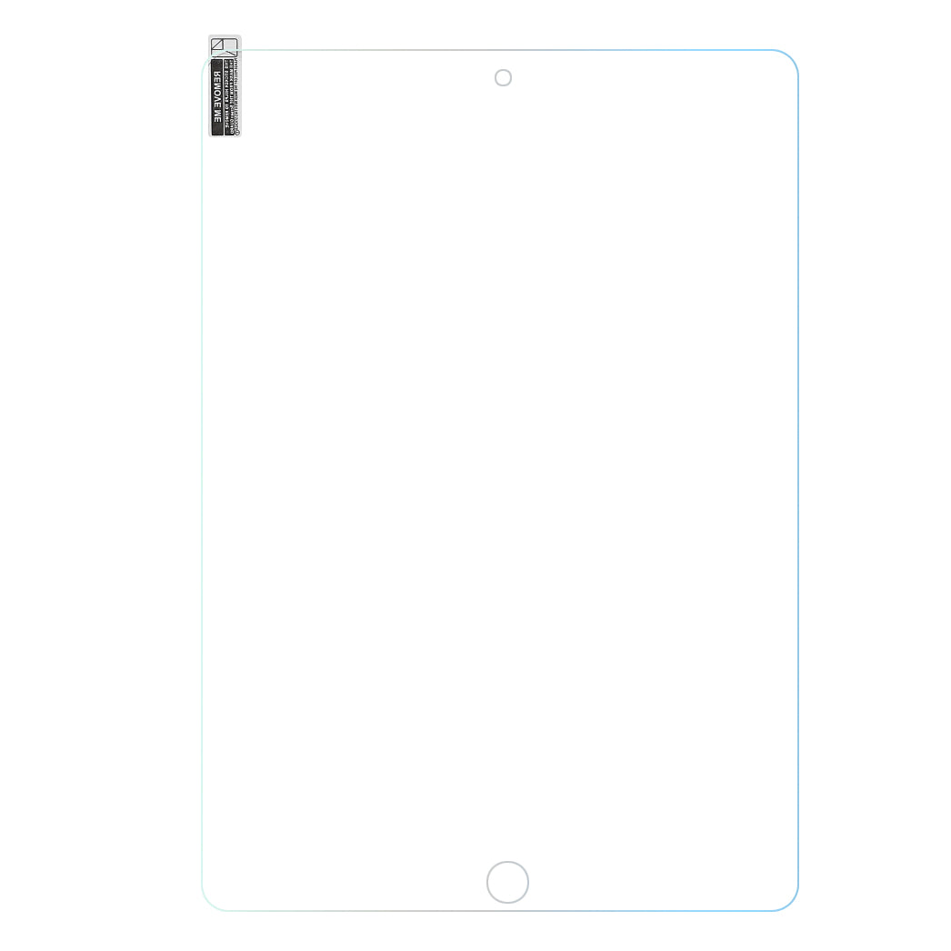 0.33mm Arc Edge Tempered Glass Screen Film (Edge Glue) for iPad 10.2 (2021)/(2020)/(2019)/iPad 8th Gen/iPad (8th generation)
