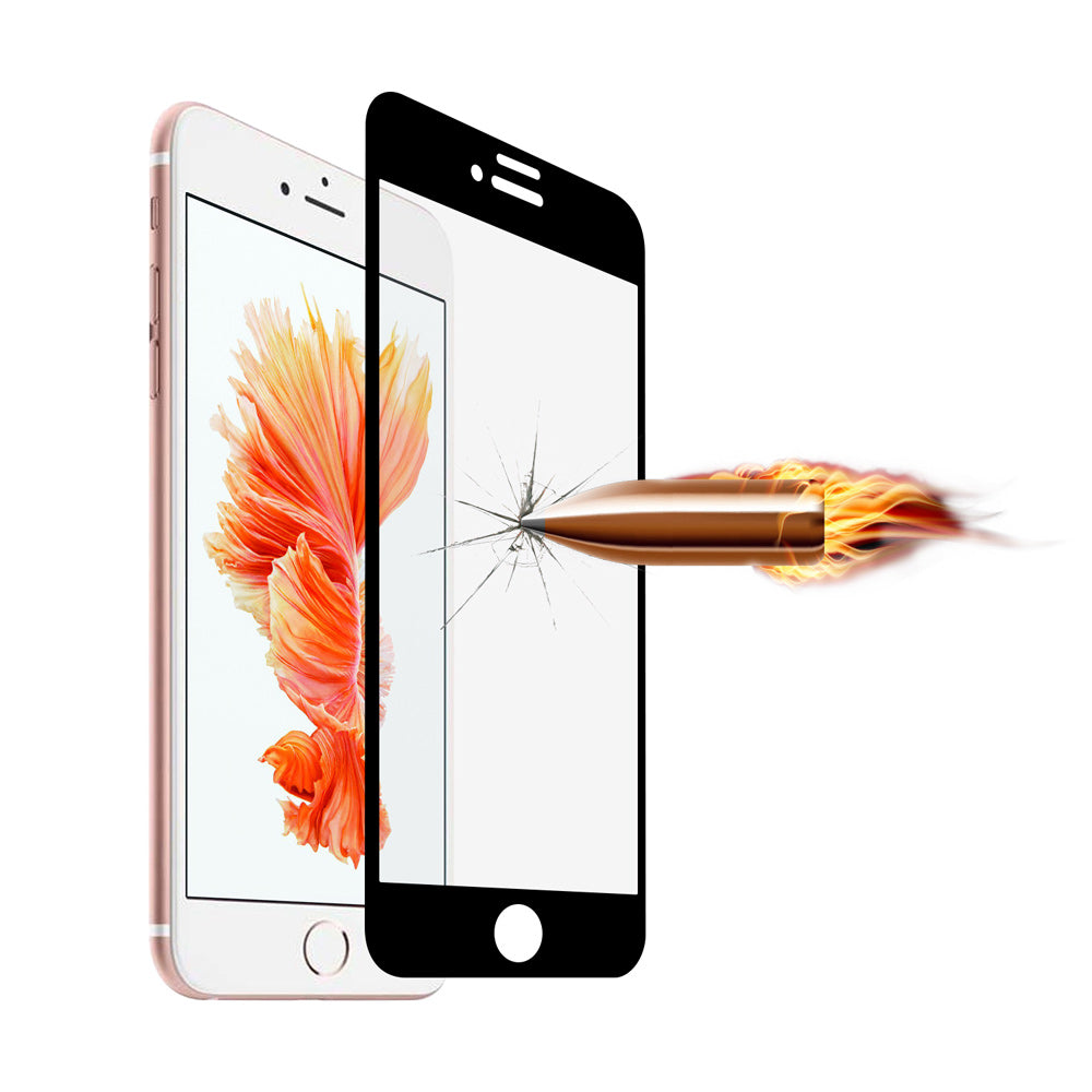 0.3mm Silk Print Full Coverage Tempered Glass Screen Protector for iPhone 7 4.7 inch