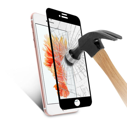0.3mm Silk Print Full Coverage Tempered Glass Screen Protector for iPhone 7 4.7 inch