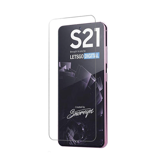 0.3mm Arc Edge Anti-explosion Tempered Glass Screen Protector Film [Not Support Fingerprint Unlock] for Samsung Galaxy S21 4G/5G