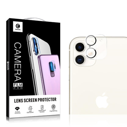 MOCOLO for iPhone 11 6.1 inch Silk Print HD Tempered Glass Camera Lens Protector