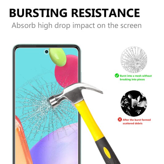 2.5D Arc Edge Good Quality Tempered Glass Film Screen Protector for Samsung Galaxy A52 4G/5G / A52s 5G
