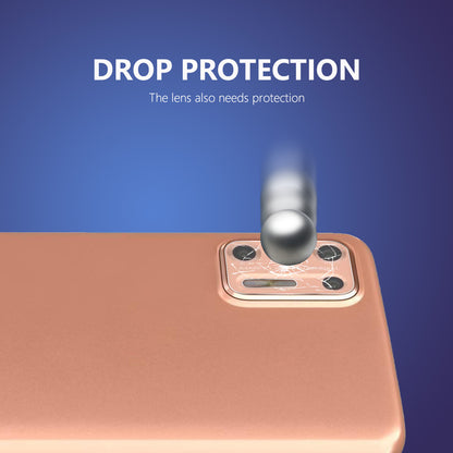 HAT PRINCE Wear-resistant Ultra Clear Camera Lens Film for Motorola Moto G9 Plus 0.2mm 9H 2.15D Arc Edge Tempered Glass Protector