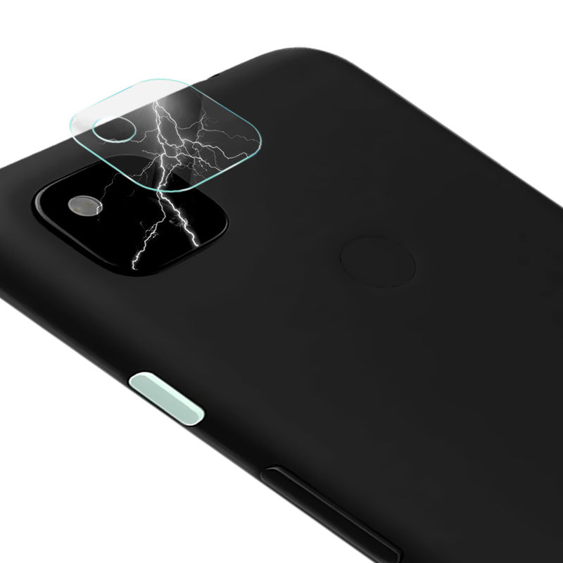 IMAK 2Pcs/Pack Wear- Resistant High Transparency Glass Protector Lens Film for Google Pixel 4a 4G