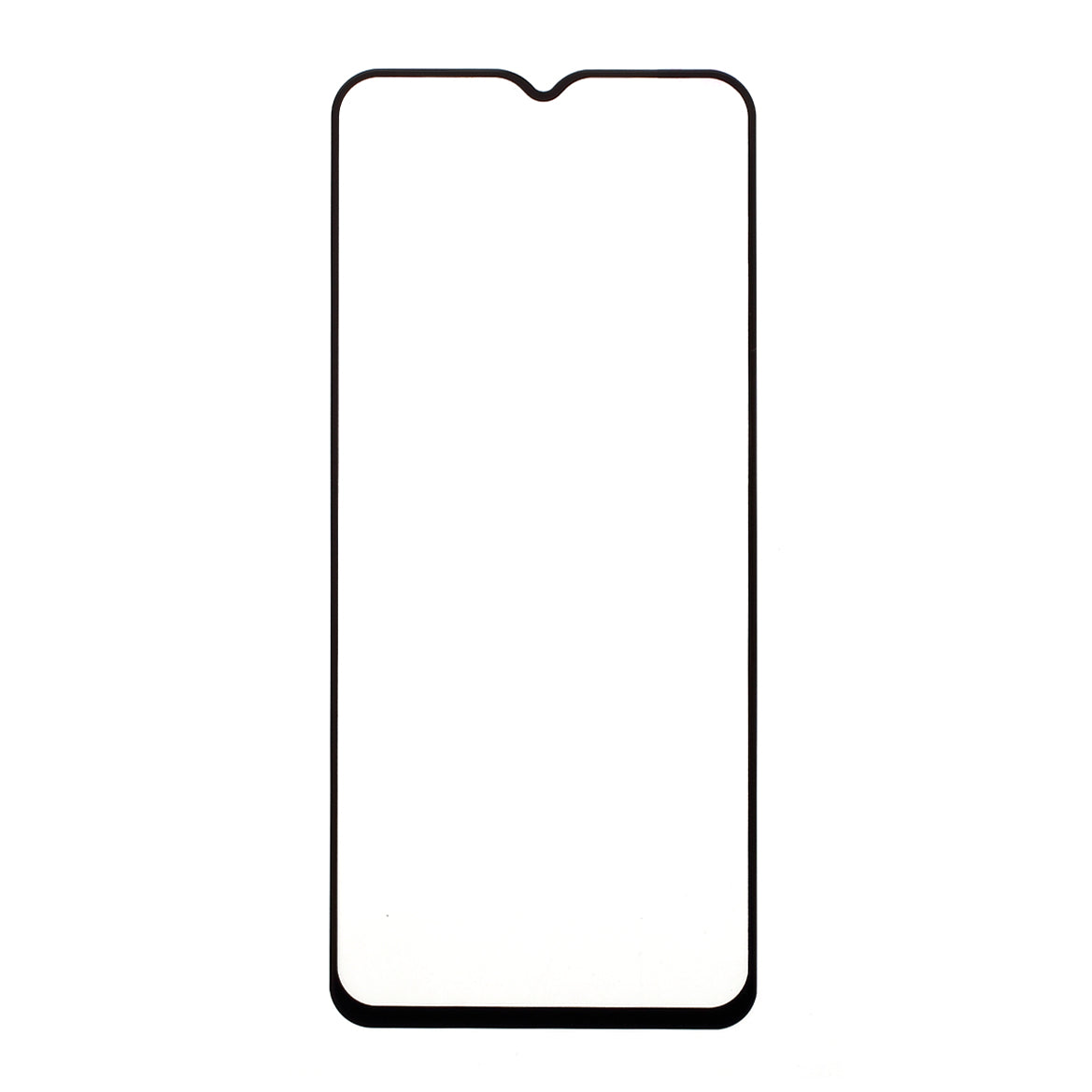 [Full Coverage] Silk Printing [Full Glue] Tempered Glass Screen Protector for Samsung Galaxy A02s (164.2x75.9x9.1mm)