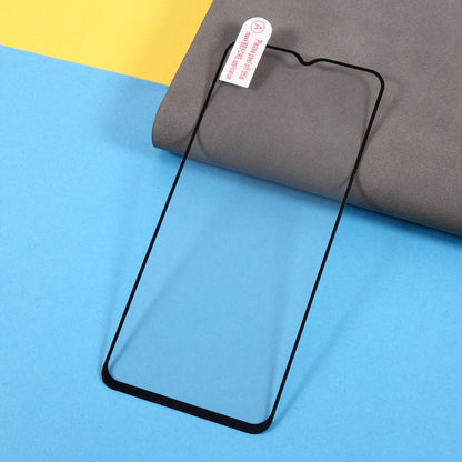 [Full Coverage] Silk Printing [Full Glue] Tempered Glass Screen Protector for Samsung Galaxy A02s (164.2x75.9x9.1mm)