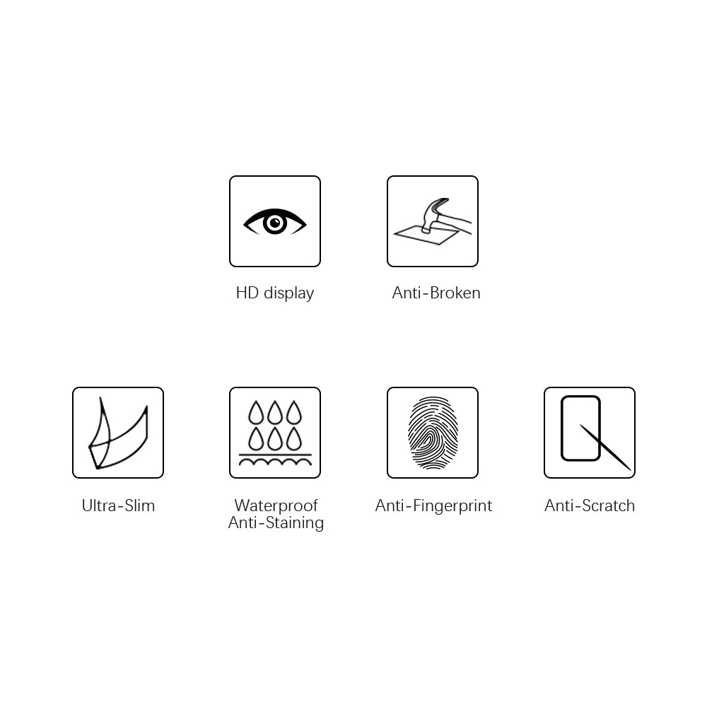 0.3mm Anti- fingerprint Arc Edge Tempered Glass Screen Protective Film for Oppo A94