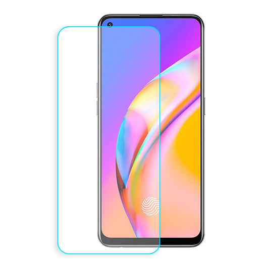 0.3mm Anti- fingerprint Arc Edge Tempered Glass Screen Protective Film for Oppo F19 Pro
