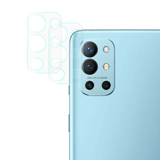 2PCS/Set 3D Arc Edge Ultra Clear Full Coverage Tempered Glass Camera Lens Film for OnePlus 9R