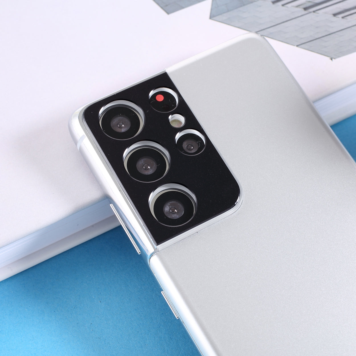 Metal Camera Lens Protector Guard Ring Frame Case for Samsung Galaxy S21 Ultra 5G