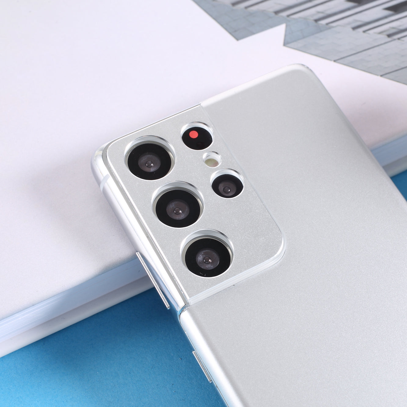 Metal Camera Lens Protector Guard Ring Frame Case for Samsung Galaxy S21 Ultra 5G