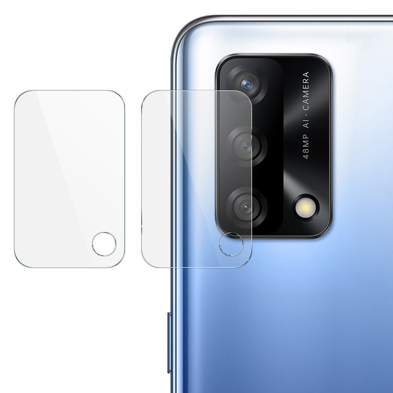 2pcs IMAK High Transparency Anti-Scratch Tempered Glass Lens Film for Oppo A74 4G / F19 4G