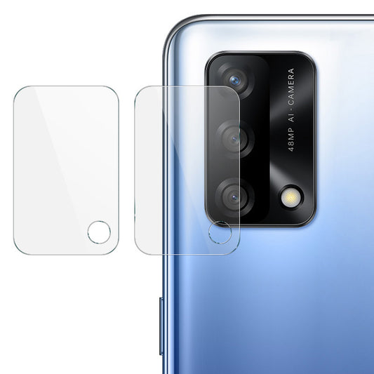 2pcs IMAK High Transparency Anti-Scratch Tempered Glass Lens Film for Oppo A74 4G / F19 4G