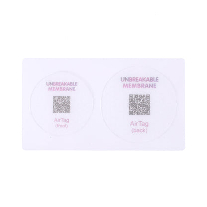 2PCS/Pac Matte TPU Front and Back Soft Film for AirTag