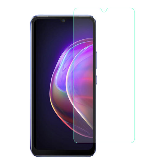 0.3mm Arc Edge Tempered Glass Mobile Phone Front Screen Protector Film Guard for vivo V21