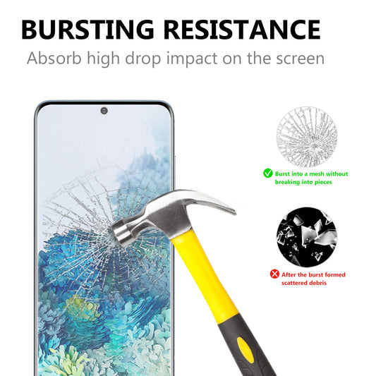 2.5D 9H Arc Edge Anti-Burst Tempered Glass Guard Ultra Clear Screen Protector for Samsung Galaxy S21 FE