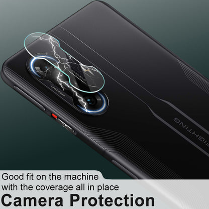 2pcs/Set IMAK High Definition Tempered Glass Camera Lens Film Protector for Xiaomi Redmi K40 Gaming
