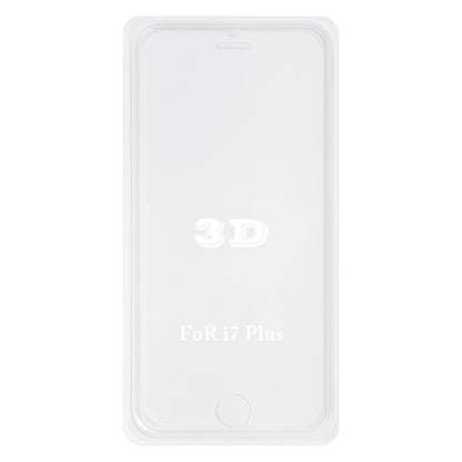 0.26mm 3D Curved Full Covering Tempered Glass Screen Protector for iPhone 8 Plus/7 Plus 5.5