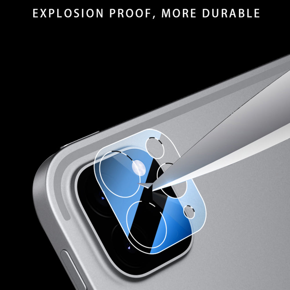 AMC Full Protection Tempered Glass Camera Lens Protector Film for iPad Pro 11 (2021/2020)/12.9-inch (2021/2020)