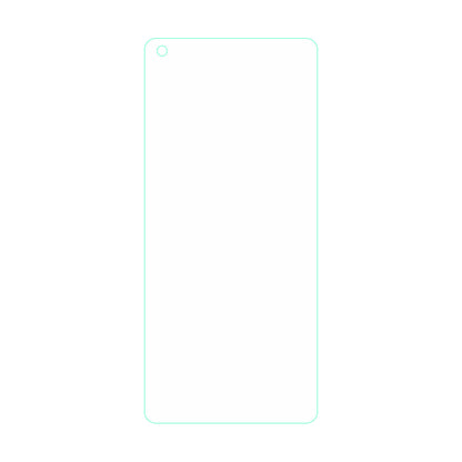 0.3mm Arc Edge Tempered Glass Anti-Explosion Screen Protector Film for Oppo Reno6 5G