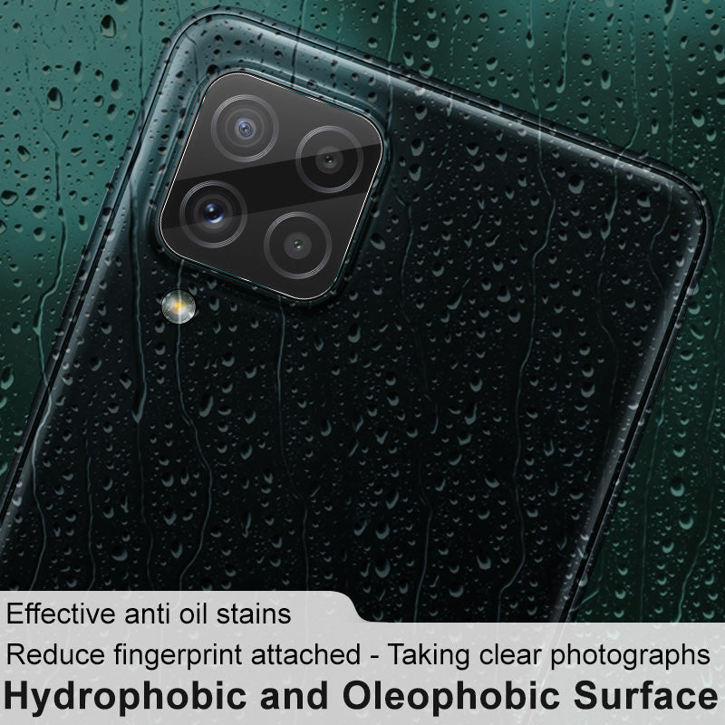IMAK 2Pcs/Pack High Definition Scratch Resistant Tempered Glass Camera Lens Protector for Samsung Galaxy A22 4G (EU Version)