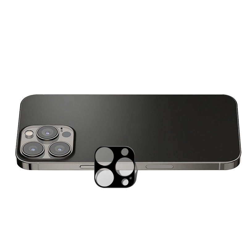 MOCOLO Silk Printing Camera Lens Film for iPhone 13 Pro Max 6.7 inch, 9H Hardness Precise Cutout Tempered Glass Camera Lens Protector