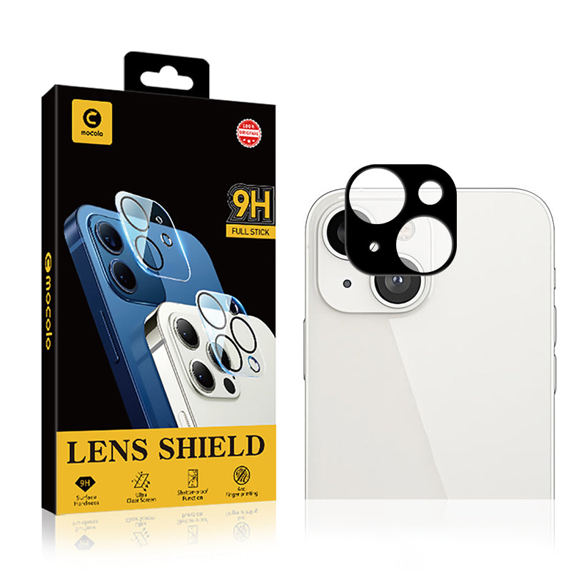 MOCOLO Silk Print Full Coverage Tempered Glass Camera Lens Film for iPhone 13 mini 5.4 inch
