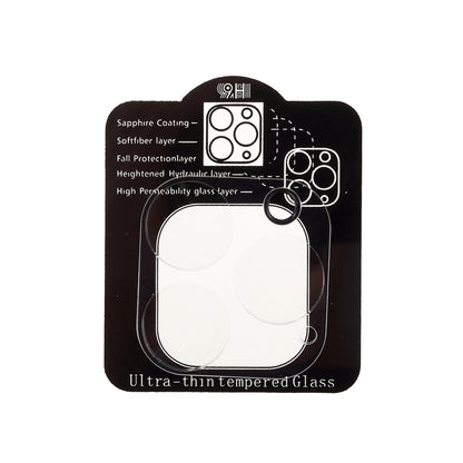 For iPhone 13 Pro / 13 Pro Max 6.7 inch Case Friendly 9H Hardness HD Clear Tempered Glass Camera Lens Protector