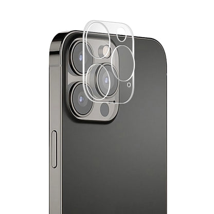 MOCOLO Silk Printing Case Friendly HD Clear 9H Hardness Tempered Glass Back Camera Lens Protector for iPhone 13 Pro 6.1 inch