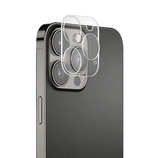 MOCOLO Silk Printing Case Friendly HD Clear 9H Hardness Tempered Glass Back Camera Lens Protector for iPhone 13 Pro 6.1 inch