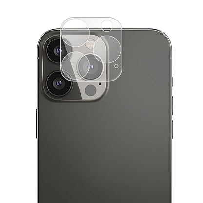 MOCOLO Silk Printing Case Friendly HD Clear 9H Hardness Tempered Glass Back Camera Lens Protector for iPhone 13 Pro 6.1 inch
