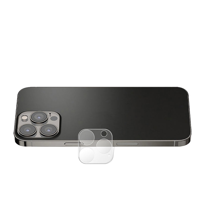 MOCOLO Silk Printing Case Friendly HD Clear 9H Hardness Tempered Glass Back Camera Lens Protector for iPhone 13 Pro 6.1 inch