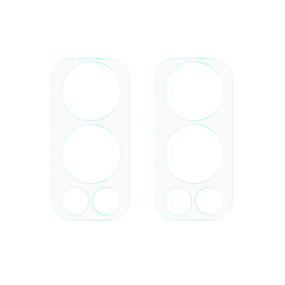 2pcs Anti-Scratch 3D Tempered Glass Camera Lens Protector Film Guard Shield for OnePlus Nord 2 5G