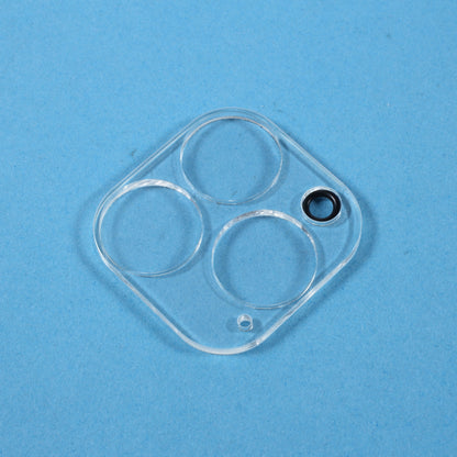 2pcs 9H 3D Scratch Resistant Tempered Glass Rear Camera Lens Film Ring for iPhone 13 Pro Max 6.7 inch