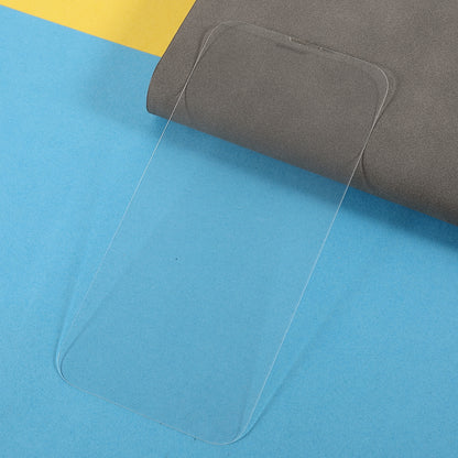 Ultra Clear 0.25mm Tempered Glass Screen Protector Film Guard with Dust-proof Net for iPhone 13 / 13 Pro / 14