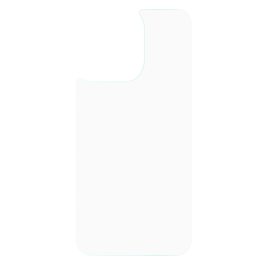 0.25mm Arc Edges Ultra-Thin Explosion-Proof Perfect Adhesion 9H Tempered Glass Back Cover Protective Film for iPhone 13 Pro 6.1 inch