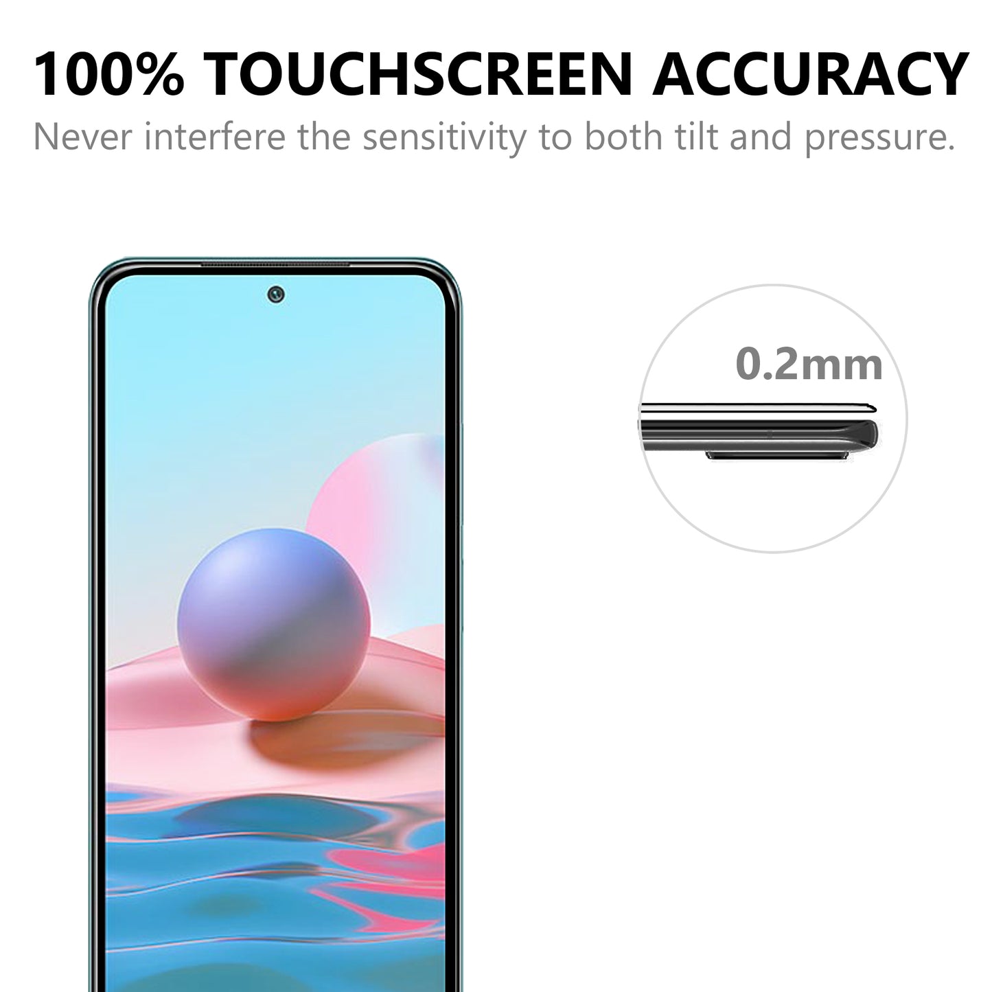 0.2mm HD Full Screen Full Glue 9H Hardness Anti-explosion Tempered Glass Screen Protector for Xiaomi Poco M5s 4G / Redmi Note 10 4G / Redmi Note 10S 4G