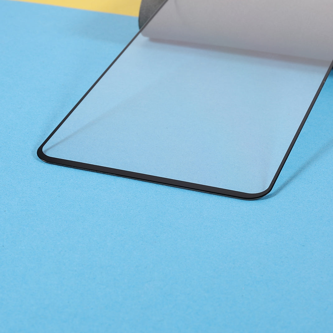 Full Coverage Silk Printing Anti-Explosion HD Full Glue Slim Tempered Glass Screen Protector for Motorola Moto E30/E40