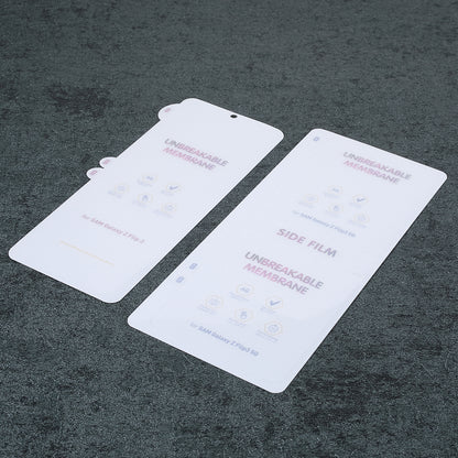 1 Set Matte Anti-fingerprint Complete Covering PET Screen Protector Film for Samsung Galaxy Z Flip3 5G