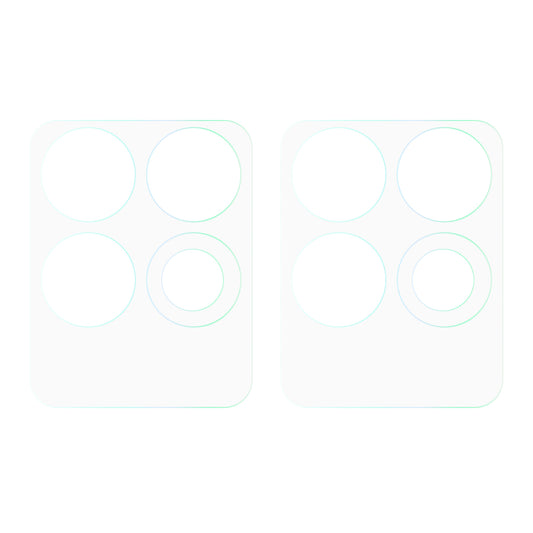 2Pcs/Set 3D Arc Edge HD Camera Lens Protector Precise Cutout Tempered Glass Film for Realme 8i/Narzo 50 4G