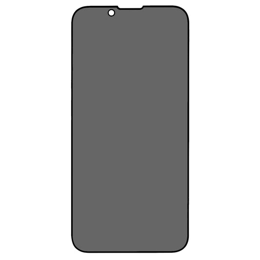 For i iPhone 13 / 13 Pro / 14 Full Screen High Definition Matte Silk Printing Full Glue Anti-spy Tempered Glass Screen Protector Film