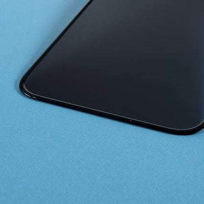 For i iPhone 13 / 13 Pro / 14 Matte Anti-spy Full Glue Silk Printing Full Coverage Tempered Glass Screen Protector Film with Dust-proof Net