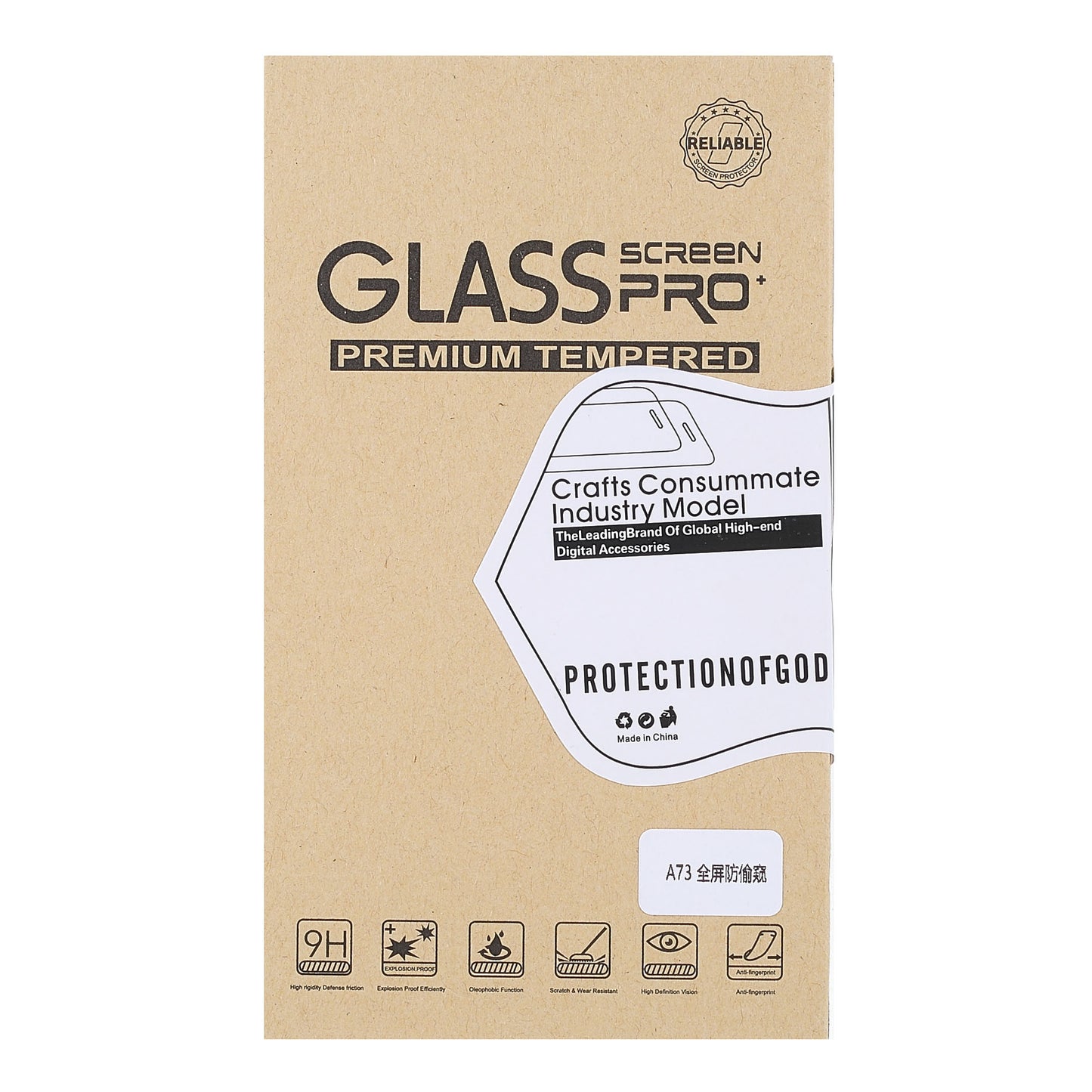 For i iPhone 13 / 13 Pro / 14 Matte Anti-spy Full Glue Silk Printing Full Coverage Tempered Glass Screen Protector Film with Dust-proof Net