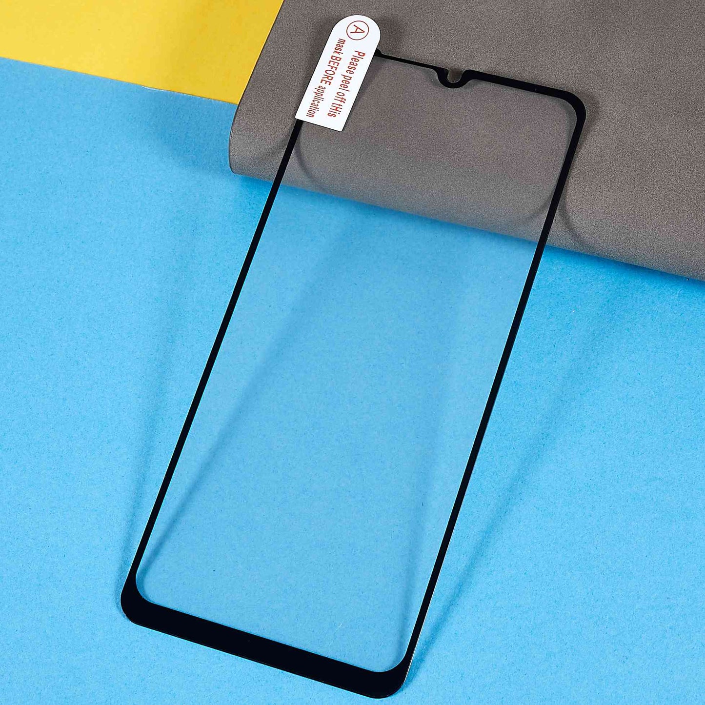 For Samsung Galaxy A13 4G Full Covering Anti-dust Full Glue Phone Screen Protector Silk Printing Tempered Glass Film