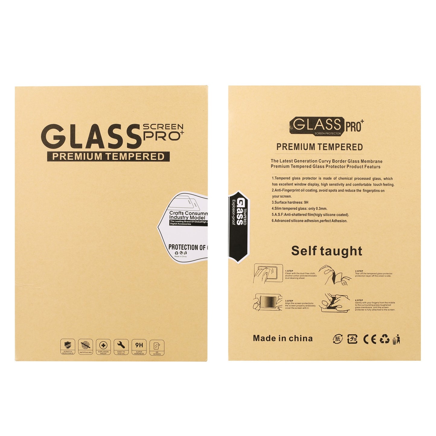 Anti-blue-ray Full Screen Protector for Lenovo Tab M10 Plus (Gen 3), Fingerprint-free Anti-glare Tempered Glass Ultra Clear Screen Film