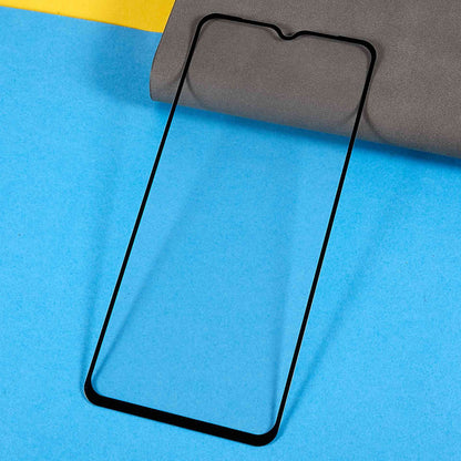 For Samsung Galaxy A13 4G 9D Silk Printing Anti-stains Tempered Glass Film Side Glue HD Full Coverage 9H Screen Protector